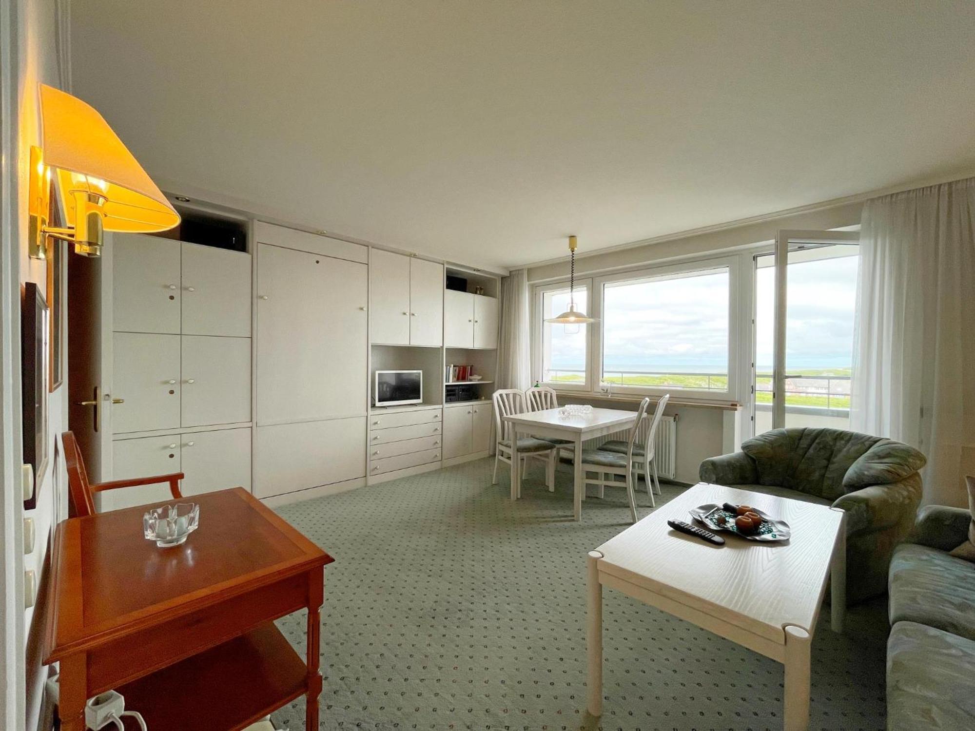 Ferienwohnung In Westerland Mit Meerblick Und Balkon المظهر الخارجي الصورة