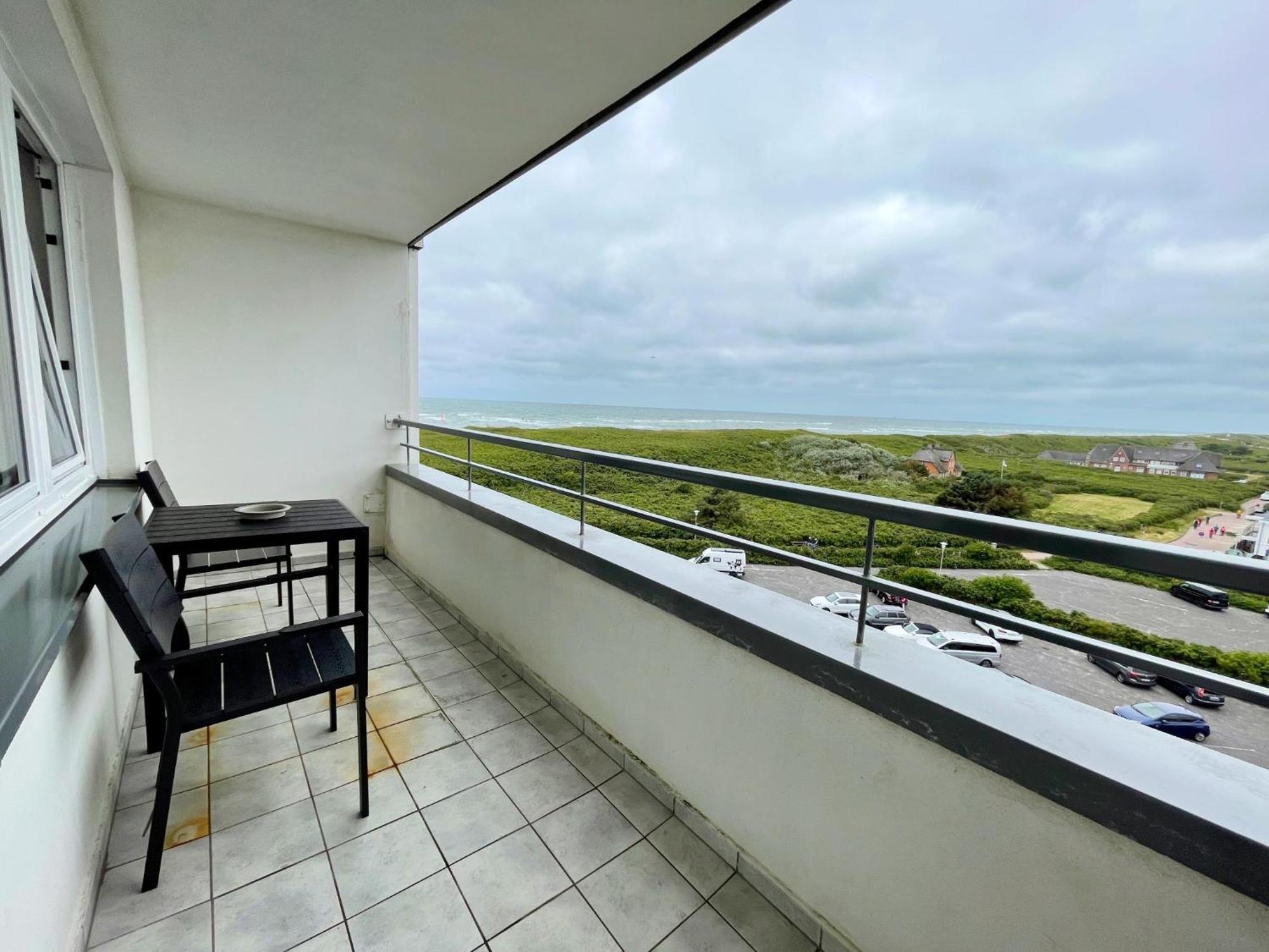 Ferienwohnung In Westerland Mit Meerblick Und Balkon المظهر الخارجي الصورة